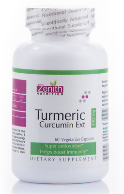 

Zenith Nutrition Turmeric Curcumin Ext-300mg-60 Nos(60 No)