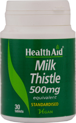 

HealthAid Milk Thistle 500mg (Equivalent)(30 No)