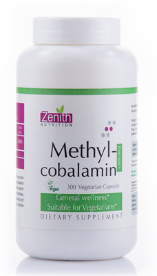 

Zenith Nutrition Methyl Cobalamin 1000mg(300 No)