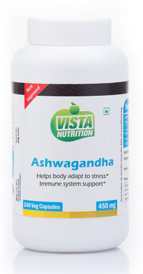 

Vista Nutrition Ashwagandha - 450mg(240 No)
