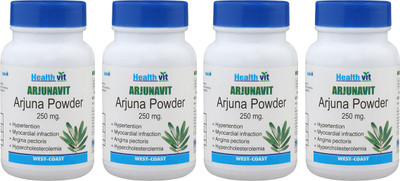 

HealthVit Arjunavit Arjuna Powder 250 mg (Pack of 4)(60 No)
