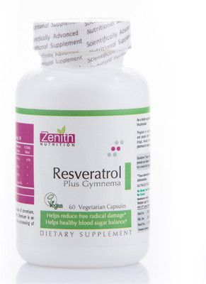 

Zenith Nutrition Resveratrol Plus Gymnema Sylvestre(60 No)