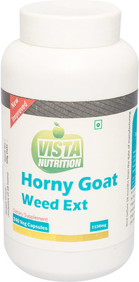 

Vista Nutrition Horny Goat Weed Ext(240 No)