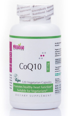 

Zenith Nutrition CoQ10-30mg-120 Nos(120 No)
