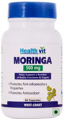 

HealthVit Moringa 500 Mg 60 Capsules(60 No)