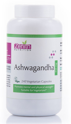 

Zenith Nutrition Ashwagandha - 450mg-240 Nos(240 No)