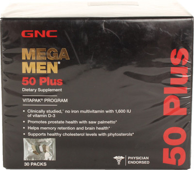 

GNC Men's Mega Men 50 Plus Vitapack(30 No)
