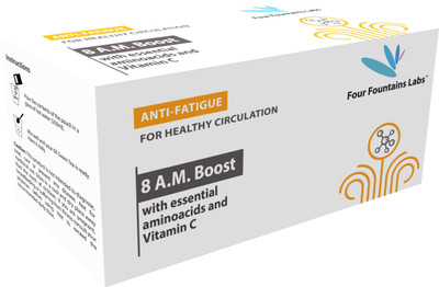 

Four Fountains Labs 8 A.M. Boost - for improving Blood Circulation, reducing Fatigue and promoting Heart Health (1 Month Supply)(171 g)