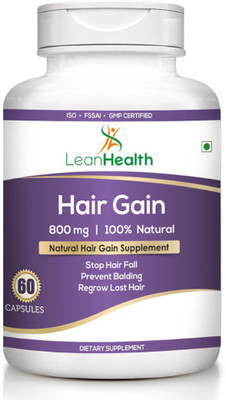 50 Off On Leanhealth Hair Gain Natural Supplement 60 Capsules