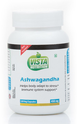 

Vista Nutrition Ashwagandha - 450mg(120 No)