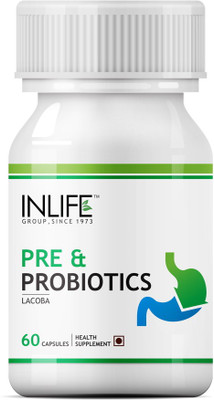 

Inlife Prebiotics and Probiotics Supplement(60 No)