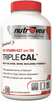 

Nutrovea TripleCal(120 No)