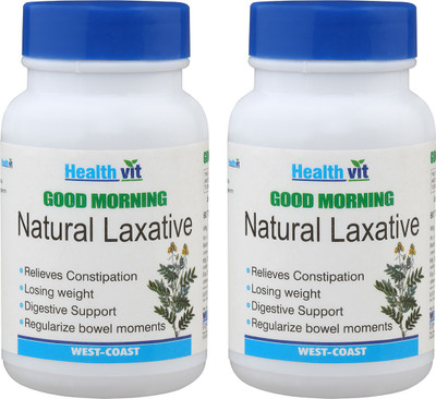 

HealthVit GOOD MORNING Natural Laxative 60 Tablets (Pack Of 2)(60 No)