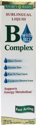 Nature's Bounty Sublingual Liquid B Complex(59 ml)