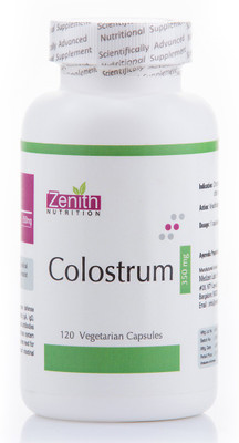 

Zenith Nutrition Colostrum - 350mg-120 Nos(120 No)