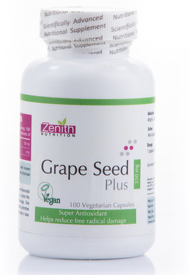 

Zenith Nutrition Grape Seed Plus - 250mg(100 No)