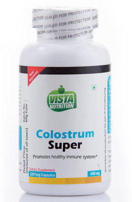 

Vista Nutrition Colostrum Super - 300mg(120 No)