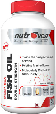 

Nutrovea Deep Sea Fish Oil Double Strength(60 No)