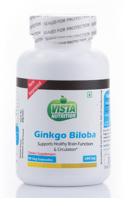 

Vista Nutrition Ginkgo Biloba 180mg(90 No)