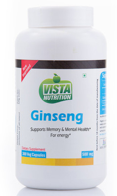 

Vista Nutrition Ginseng 500mg(300 No)