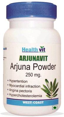 

HealthVit Arjuna Powder 250 mg 60 Capsules(60 No)