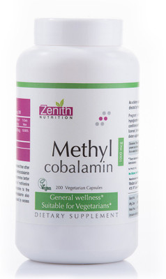 

Zenith Nutrition Methyl Cobalamin 1000mcg 200Nos(200 No)