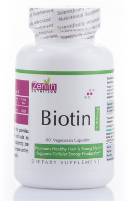 

Zenith Nutrition Biotin - 10000mcg 60 Nos(60 No)