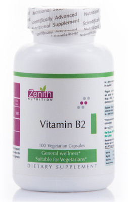 Zenith Nutrition Vitamin B2(100 No)