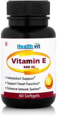 

HealthVit Vitamin E 400IU - 60 Softgel(60 No)