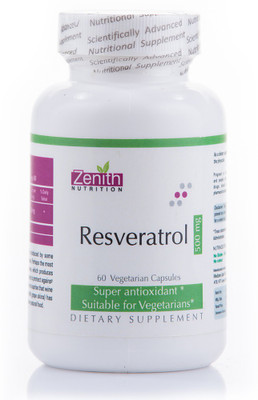 

Zenith Nutrition Resveratrol 500mg(60 No)