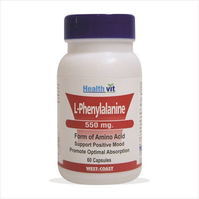 HealthVit L-Phenylalanine 550 mg(550 ml)