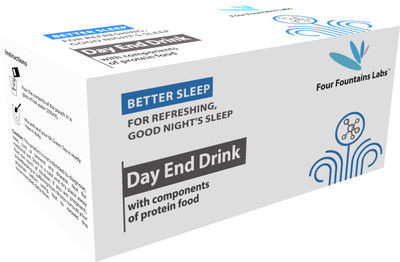 

Four Fountains Labs Day End Drink - for promoting deeper, better Sleep and refreshing the Body by resting (1 Month Supply)(180 g)
