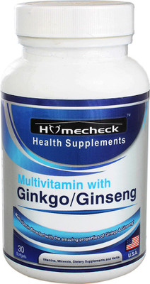 Homecheck Ginkgo / Ginseng(30 mg)