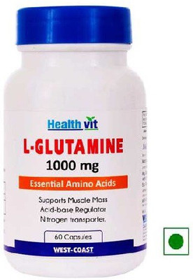 

HealthVit L-Glutamine 1000 mg 60 Capsules(60 No)