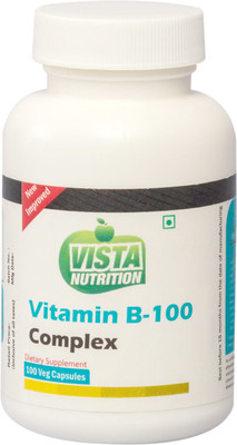 

Vista Nutrition Vitamin B-100 Complex(100 No)