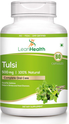 

LeanHealth Tulsi - 60 Capsules - (Packof 1)(60 No)