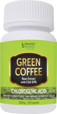

Bhumija Lifesciences Green Coffee Capsules 60's(1 No)