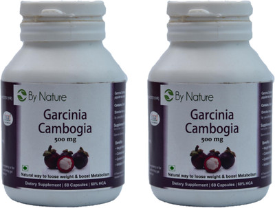 

By Nature Garcinia Cambogia Capsules (Pack of 2)(60 No)
