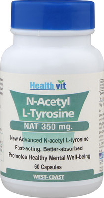 HealthVit N-Acetyl, L-Tyrosine 350 mg(60 No)
