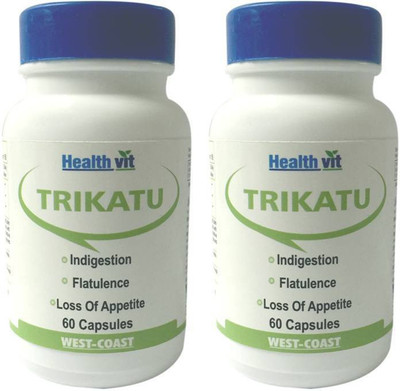 

HealthVit Trikatu 60 Capsules (Pack of 4)(60 No)