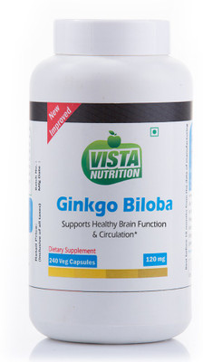 

Vista Nutrition Ginkgo Biloba 120mg(240 No)