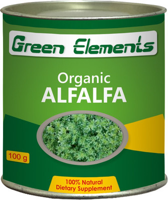 

Green Elements Organic Alfalfa Powder(100 mg)