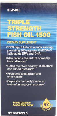 

GNC Triple Strength Fish Oil SoftGel(120 No)