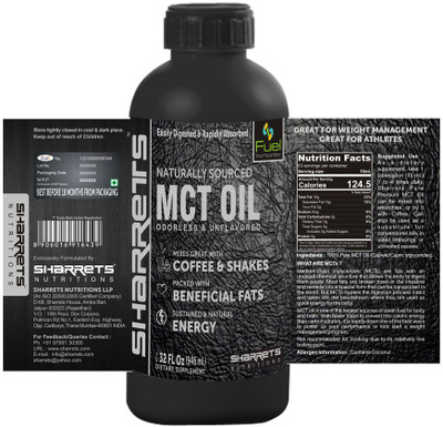 

SHARRETS NUTRITIONS 100% PURE MCT OIL(946 ml)