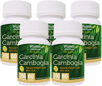 

Bhumija Lifesciences Garcinia Cambogia Capsules 60's(5 No)