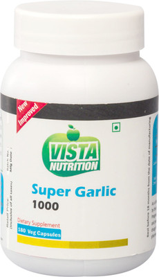 Vista Nutrition Super Garlic 1000(180 No)