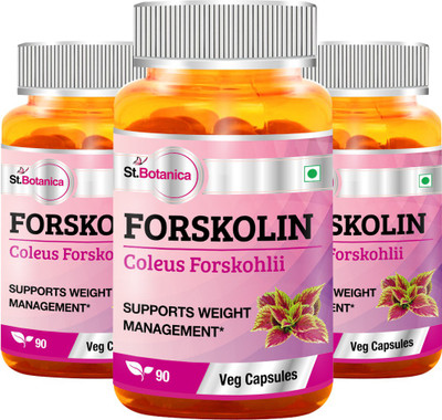 

St.Botanica Forskolin 500mg Extract (Pack Of 3)(270 No)