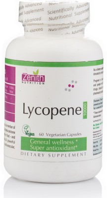 

Zenith Nutrition Lycopene 10000mcg-60 Nos(60 No)