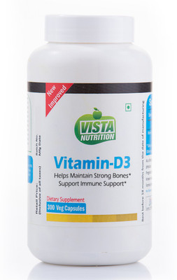 

Vista Nutrition Vitamin D3(300 No)