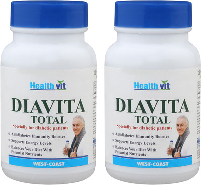 

HealthVit Diavita Total (Pack of 2)(30 No)